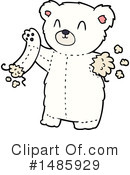 Polar Bear Clipart #1485929 by lineartestpilot