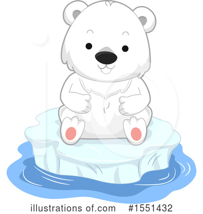 Royalty-Free (RF) Polar Bear Clipart Illustration by BNP Design Studio - Stock Sample #1551432
