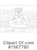 Polar Bear Clipart #1567780 by Alex Bannykh