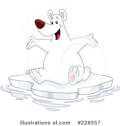Royalty-Free (RF) Polar Bear Clipart Illustration by yayayoyo - Stock Sample #228557