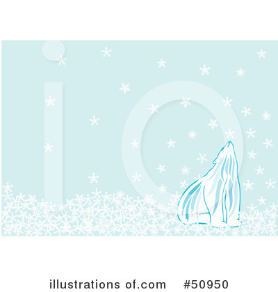 Royalty-Free (RF) Polar Bear Clipart Illustration by Cherie Reve - Stock Sample #50950