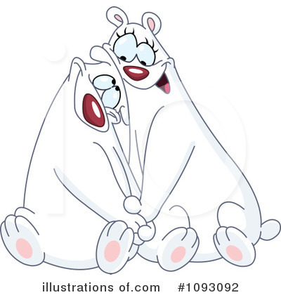 Royalty-Free (RF) Polar Bears Clipart Illustration by yayayoyo - Stock Sample #1093092