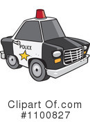 Police Car Clipart #1100827 by toonaday