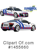 Police Car Clipart #1455660 by dero