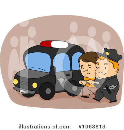 Royalty-Free (RF) Police Clipart Illustration by BNP Design Studio - Stock Sample #1068613