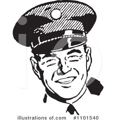 Royalty-Free (RF) Police Clipart Illustration by BestVector - Stock Sample #1101540