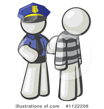 Prisoner Clipart #1122206 by Leo Blanchette