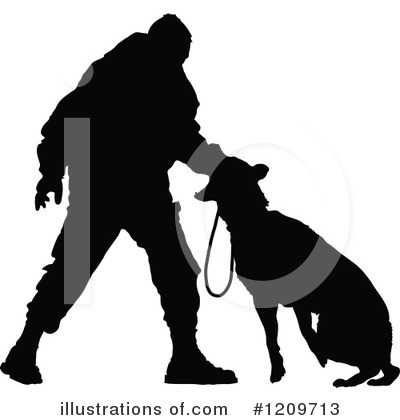 Royalty-Free (RF) Police Clipart Illustration by Maria Bell - Stock Sample #1209713