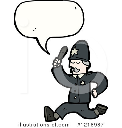 Policeman Clipart #1218987 by lineartestpilot