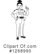 Police Clipart #1268990 by Lal Perera