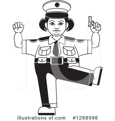 Police Clipart #1268998 by Lal Perera