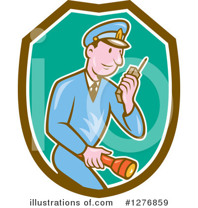 Police Officer Clipart #1276859 by patrimonio