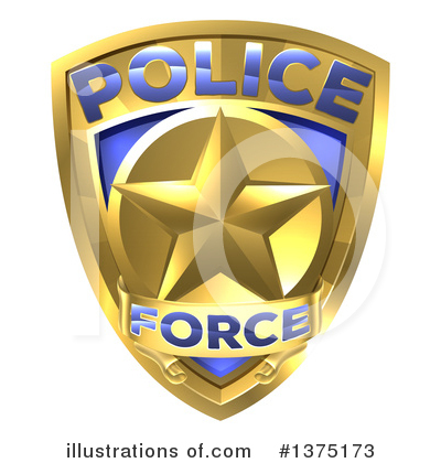 Royalty-Free (RF) Police Clipart Illustration by AtStockIllustration - Stock Sample #1375173