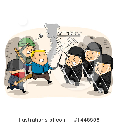 Royalty-Free (RF) Police Clipart Illustration by BNP Design Studio - Stock Sample #1446558