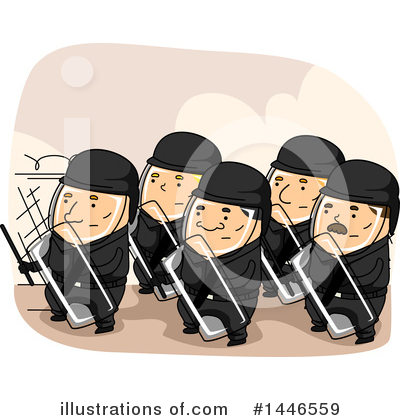 Royalty-Free (RF) Police Clipart Illustration by BNP Design Studio - Stock Sample #1446559