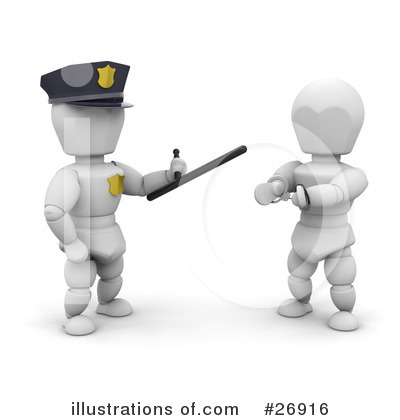 Handcuffs Clipart #26916 by KJ Pargeter