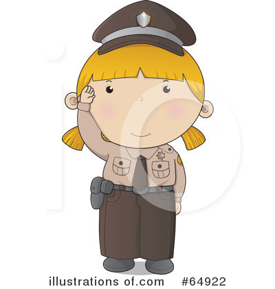 Royalty-Free (RF) Police Clipart Illustration by YUHAIZAN YUNUS - Stock Sample #64922