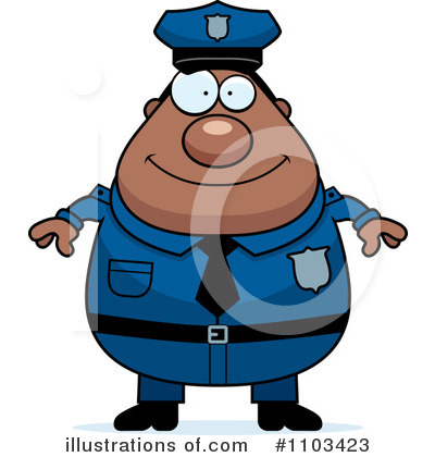 Officer Clipart #1103423 by Cory Thoman