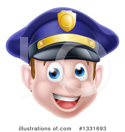 Policeman Clipart #1331693 by AtStockIllustration