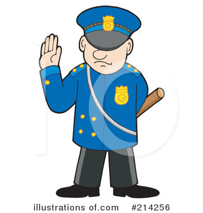 Police Officer Clipart #214256 by visekart