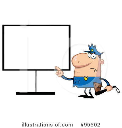 Police Officer Clipart #95502 by Hit Toon