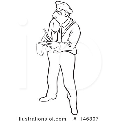Policeman Clipart #1146307 by Picsburg