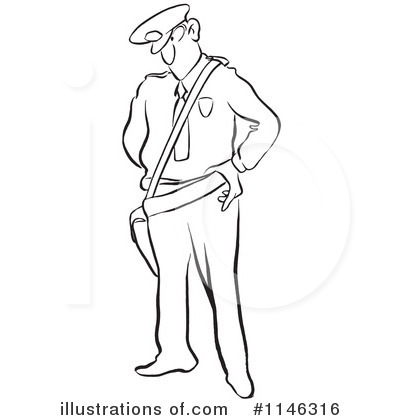 Policeman Clipart #1146316 by Picsburg