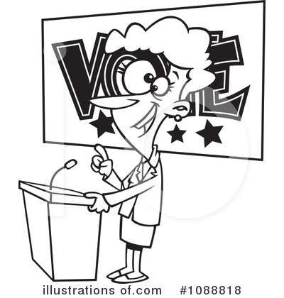 Politician Clipart #1088818 by toonaday