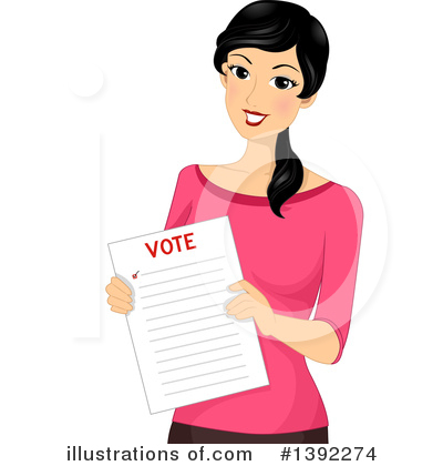 Voting Clipart #1392274 by BNP Design Studio