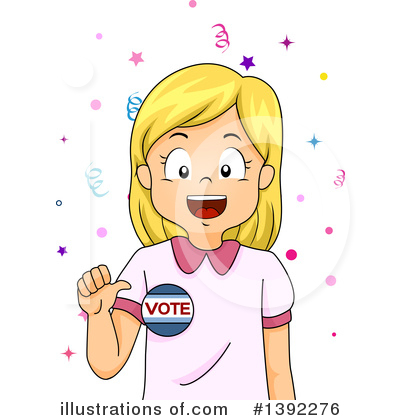 Voting Clipart #1392276 by BNP Design Studio