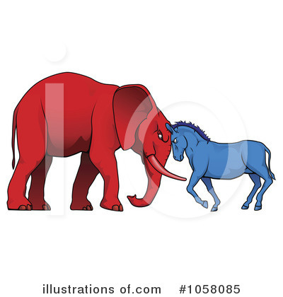 Republican Clipart #1058085 by AtStockIllustration