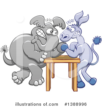 Donkey Clipart #1388996 by Zooco