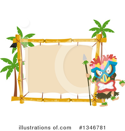 Palm Trees Clipart #1346781 by BNP Design Studio