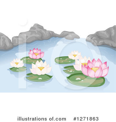 Water Lily Clipart #1271863 by BNP Design Studio