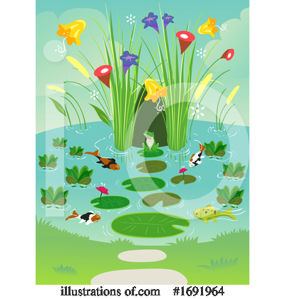 Amphibian Clipart #1691964 by BNP Design Studio