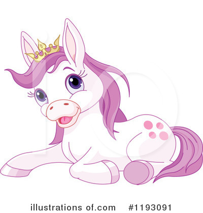 Royalty-Free (RF) Pony Clipart Illustration by Pushkin - Stock Sample #1193091