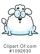 Poodle Clipart #1092630 by Cory Thoman