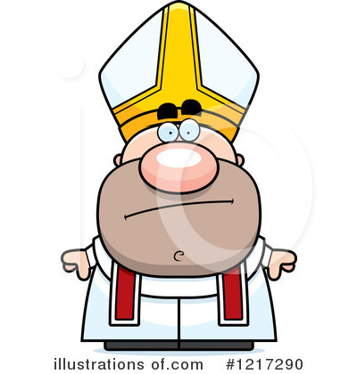 Pope Clipart #1217290 by Cory Thoman