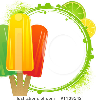 Popsicles Clipart #1109542 by elaineitalia