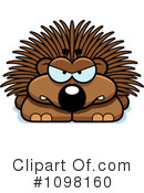 Porcupine Clipart #1098160 by Cory Thoman