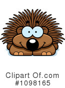 Porcupine Clipart #1098165 by Cory Thoman