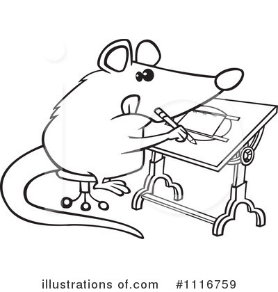 Royalty-Free (RF) Possum Clipart Illustration by toonaday - Stock Sample #1116759