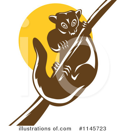 Royalty-Free (RF) Possum Clipart Illustration by patrimonio - Stock Sample #1145723