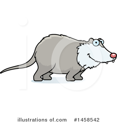 Royalty-Free (RF) Possum Clipart Illustration by Cory Thoman - Stock Sample #1458542