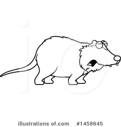 Royalty-Free (RF) Possum Clipart Illustration by Cory Thoman - Stock Sample #1458645