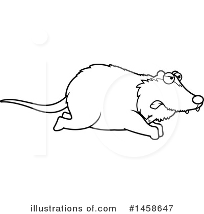 Royalty-Free (RF) Possum Clipart Illustration by Cory Thoman - Stock Sample #1458647