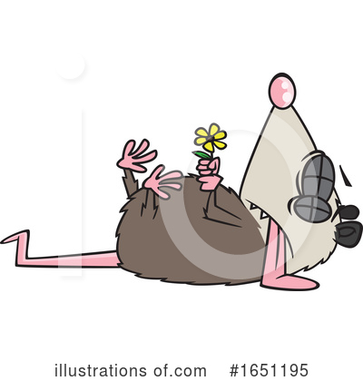 Possum Clipart #1651195 by toonaday