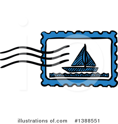 Sailboat Clipart #1388551 by Vector Tradition SM