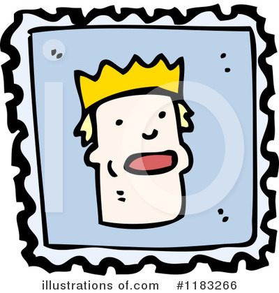 Royalty-Free (RF) Postage Stamp Clipart Illustration by lineartestpilot - Stock Sample #1183266