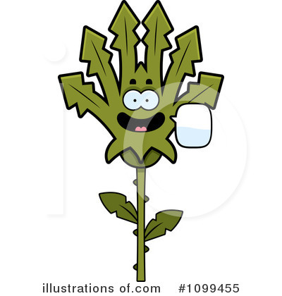 Royalty-Free (RF) Pot Leaf Clipart Illustration by Cory Thoman - Stock Sample #1099455
